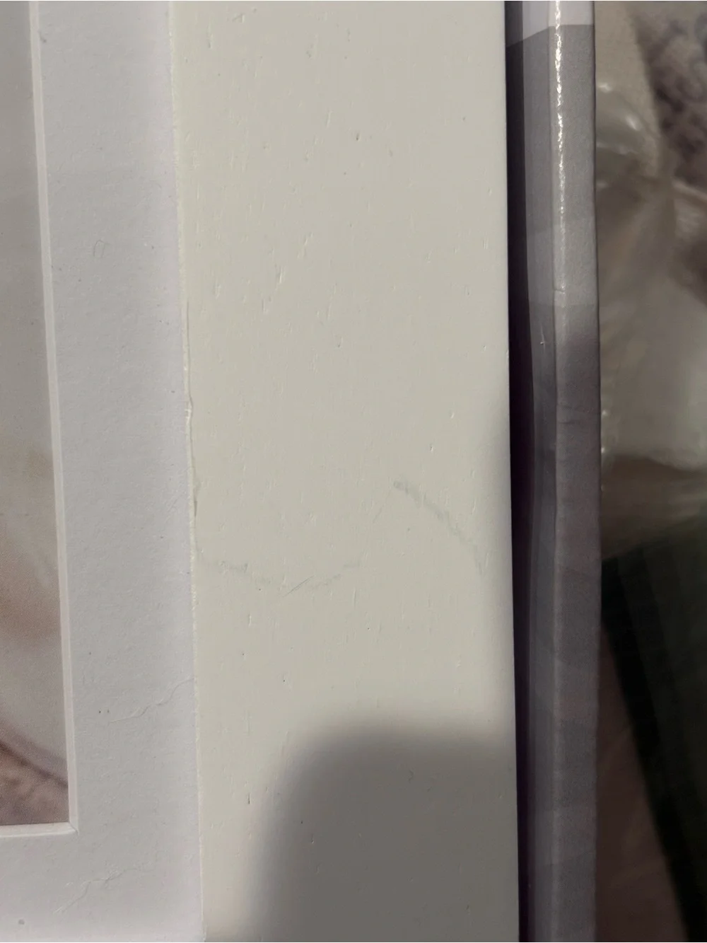 Malden White Photo Frame with Silver 'Mr. and Mrs.' Plaque